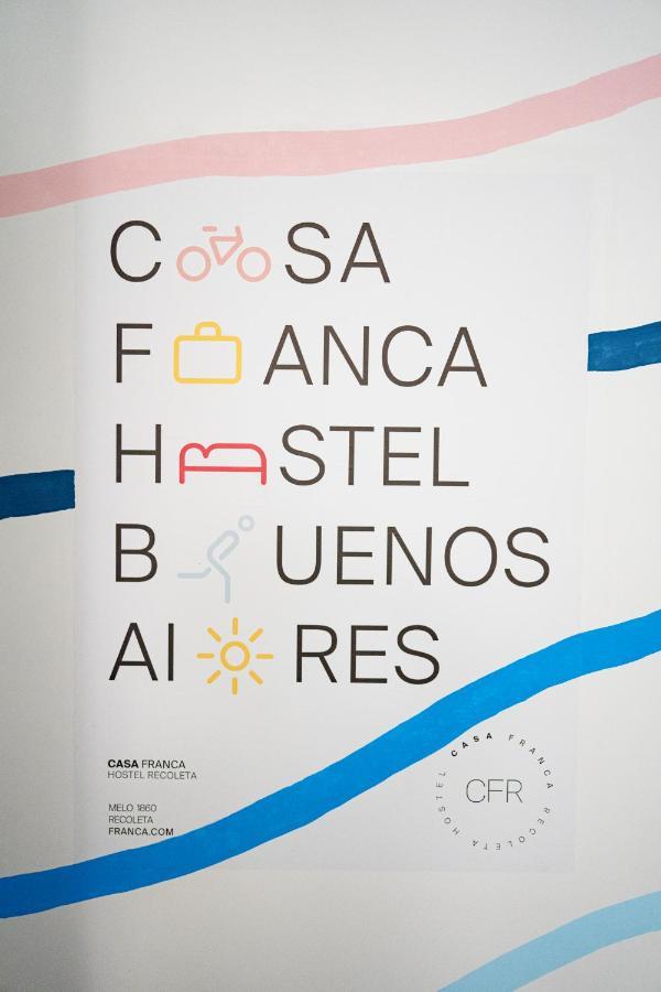 Casa Franca Recoleta Hostel Boutique بوينس آيرس المظهر الخارجي الصورة